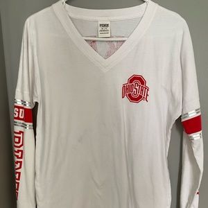 PINK long sleeve buckeyes shirt